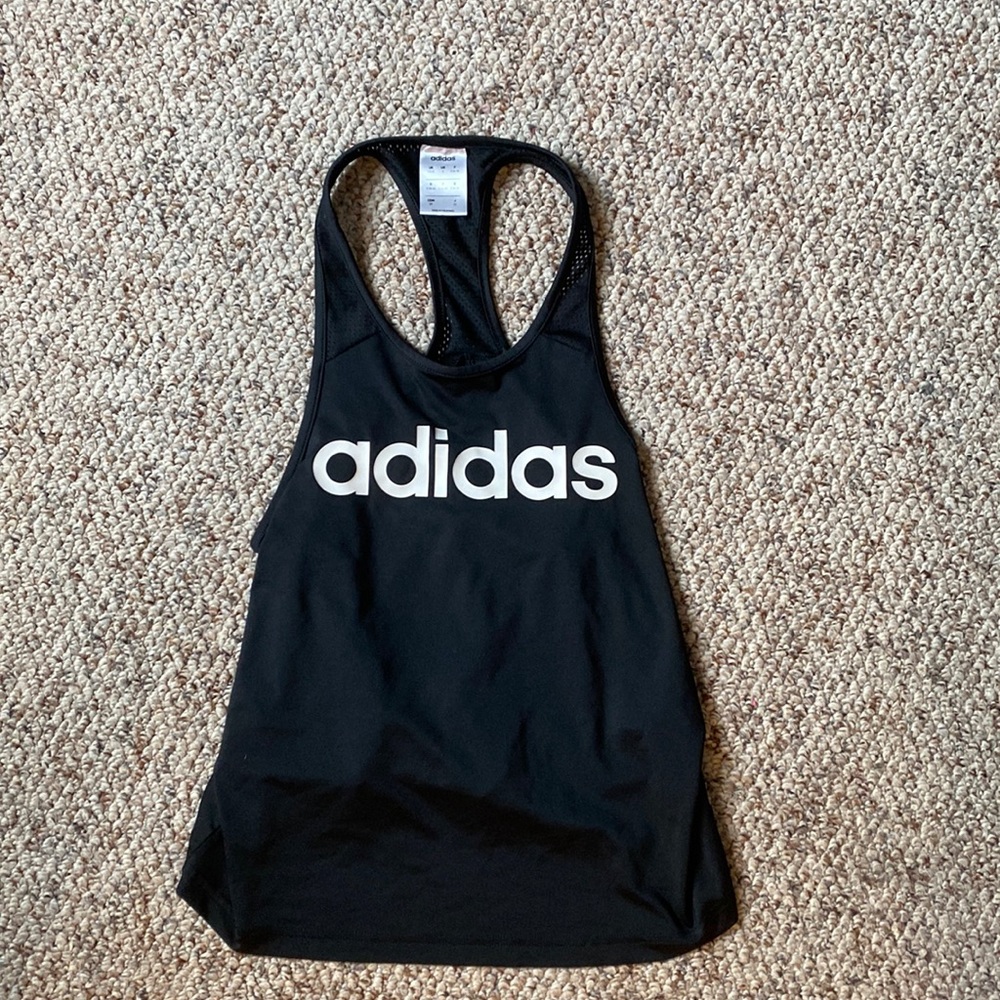 Black Adidas tank top